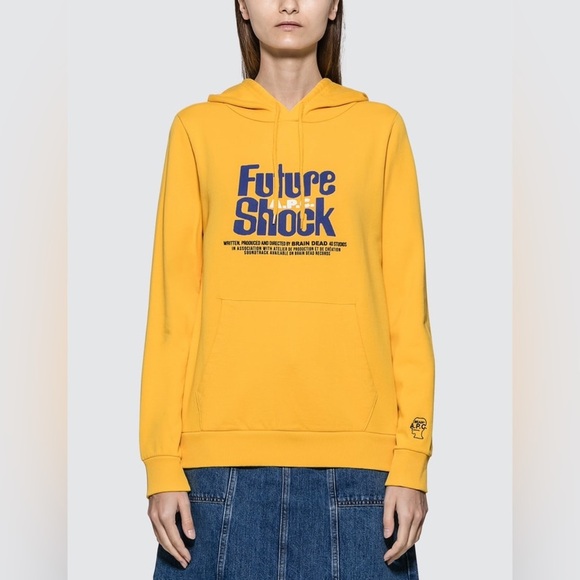 NWOT Brain Dead Future Shock Hoodie - Picture 2 of 9